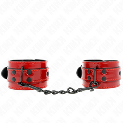 KINK POIGNETS ROUGE FONCE 23 X 5 CM