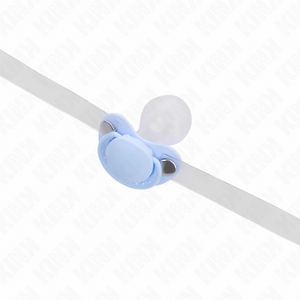 KINK GAG EN FORME DE SUCETTE BLEU CLAIR 55 x 4 CM AJUSTABLE 43 60 CM