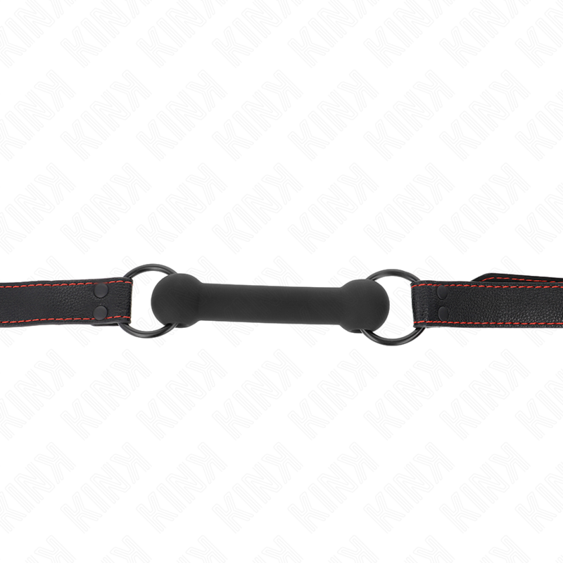 KINK BONE BAG AVEC SANGLE EN CUIR NOIR AJUSTABLE 41 57 CM
