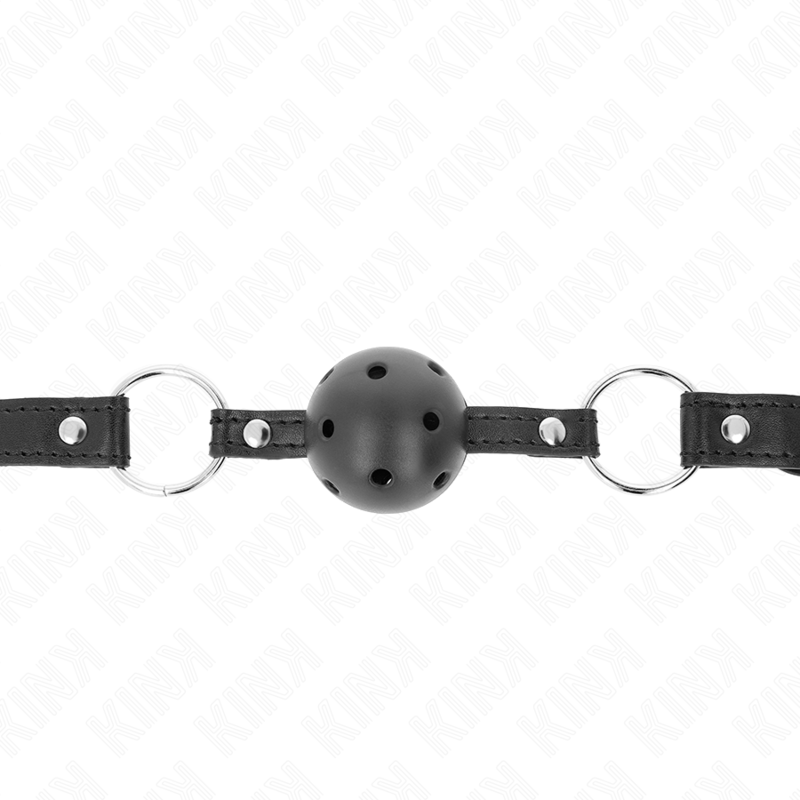 KINK BOULE NOIRE CREUSE DURE 45 CM GAG MODELE 1 635 X 2 CM