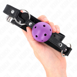 KINK BALLE CREUSE DURE VIOLET 4,5 CM BAG 635 X 2 CM
