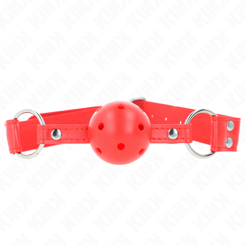 KINK BAILLON A BOULE DUR CREUX ROUGE COMPLET 62 x 2 CM