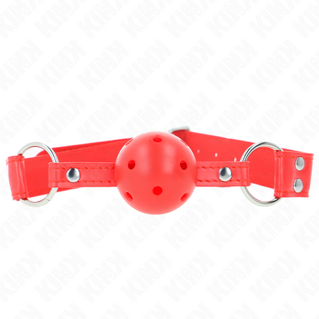KINK BAILLON A BOULE DUR CREUX ROUGE COMPLET 62 x 2 CM