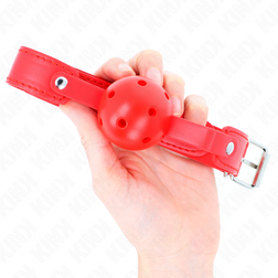 Vue de profil de l'accessoire Bâillon boule 4,