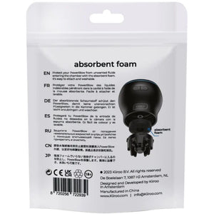 Mousses absorbantes de rechange lot de 5 — emballage