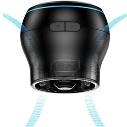 Masturbateur bouche réaliste avec mode aspiration automatique - autre angle