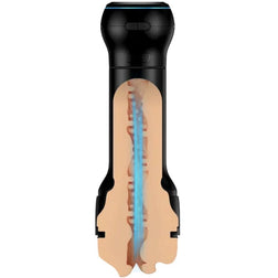 Masturbateur bouche réaliste avec mode aspiration automatique - vue de profil