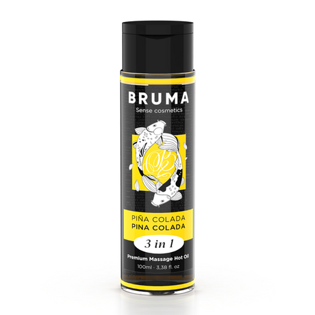 Huile de massage chauffante 3-en-1 100 ml Piña Colada · Bruma · Massage