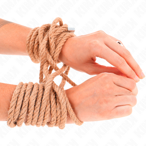 KINK CORDE DE CHANVRE AVEC TETE METALLIQUE 10 METRES