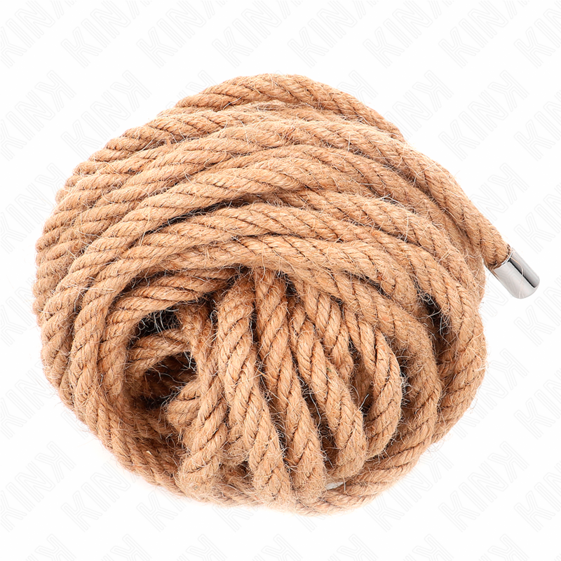 KINK CORDE DE CHANVRE AVEC TETE METALLIQUE 10 METRES