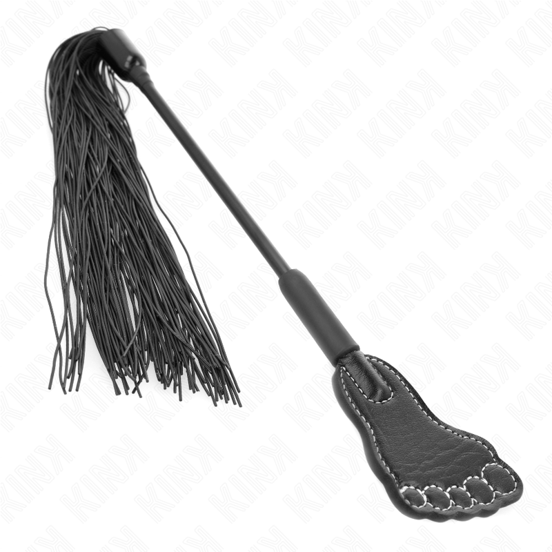 KINK PAGAIE EN FORME DE PIED AVEC FOUET A GLAND 31 CM