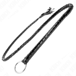 Fouet long tressé brillant 138 cm — image 5