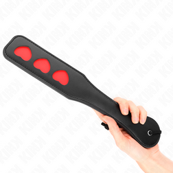 Bdsm Paddle BDSM motif cœur en cuir vegan pour ton plaisir