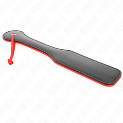Paddle bicolore deux faces noir et rouge 32 cm — image 4