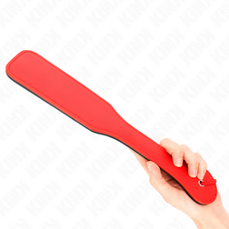 Paddle bicolore deux faces noir et rouge 32 cm — image 2