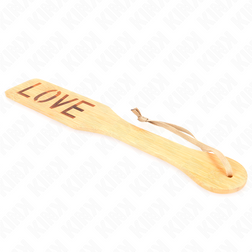 Palette de fessée bambou ajouré 32 cm — LOVE — vue 4
