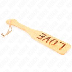 Palette de fessée bambou ajouré 32 cm — LOVE — vue 3
