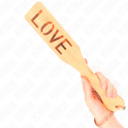 Palette de fessée bambou ajouré 32 cm — LOVE