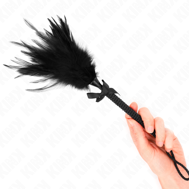 KINK - PLUMES DE CHATOUILLES DE POULET LUDIQUES 35 CM · Kink Impact & Touch · Plumes