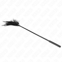 KINK - PLUSIEURS PLUMES DE CHATOUILLES NOIRES 45 CM — vue 3