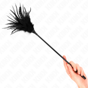 KINK - PLUSIEURS PLUMES DE CHATOUILLES NOIRES 45 CM · Kink Impact & Touch · Plumes