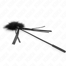KINK PLUMES CHACOUILLEES AVEC NOEUD 35 CM — vue 3