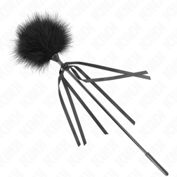 KINK PLUMES CHACOUILLEES AVEC NOEUD 35 CM — vue 2
