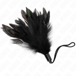 KINK - PLUMES CHACOUILLÉES AVEC MANCHE CORDE BASE PLASTIQUE 15 CM — vue 2