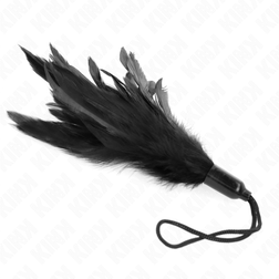KINK - PLUMES CHACOUILLÉES AVEC MANCHE CORDE BASE PLASTIQUE 15 CM — vue 3