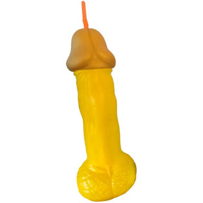 DIABLO PICANTE COUPE PENIS EN PLASTIQUE JAUNE