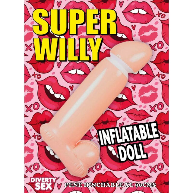 DIABLO PICANTE PENIS GONFLABLE 100 CM