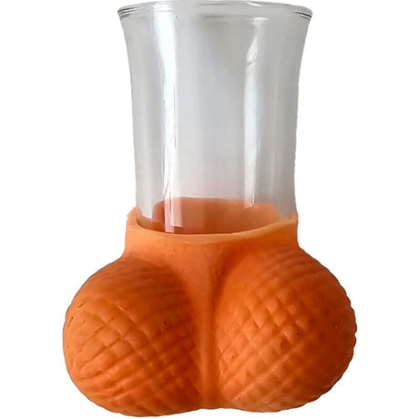 Verre à shot couilles dIABLO EPICE VERRE LIQUEUR AVEC DES OEUFS NATURELS