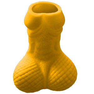 DIABLO PICANTE VERRE LIQUEUR PENIS JAUNE