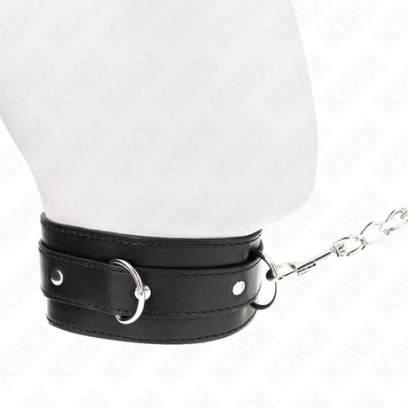 KINK COLLIER AVEC CEINTURE 65 CM AVEC SANGLE NOIR 54 X 45 CM