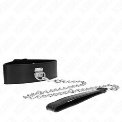 Collier BDSM avec laisse chaîne 65 cm — Modèle 0 — vue 3