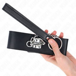 Collier BDSM avec laisse chaîne 65 cm — Modèle 0 — vue 2
