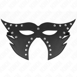 Masque BDSM cuirette chat 29 cm — Masked Allure M2 — vue 2
