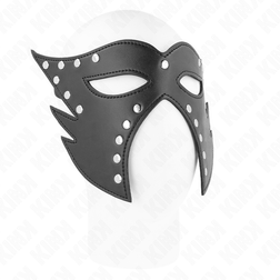 Masque BDSM cuirette chat 29 cm — Masked Allure M2