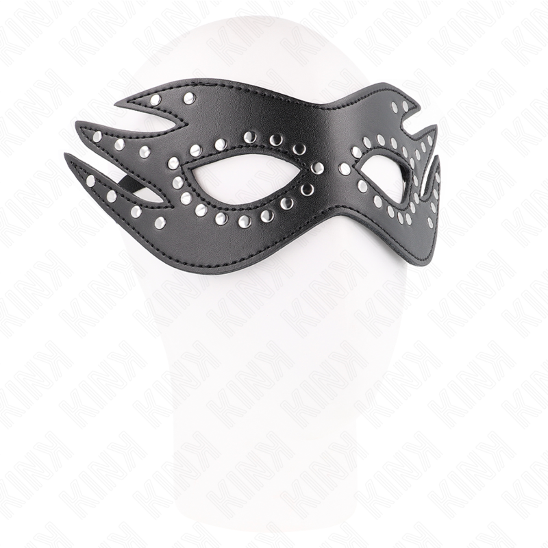KINK MASQUE EN CUIRETTE A RIVETS MODELE 3 26 x 95 CM