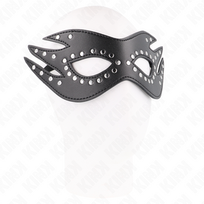 KINK MASQUE EN CUIRETTE A RIVETS MODELE 3 26 x 95 CM