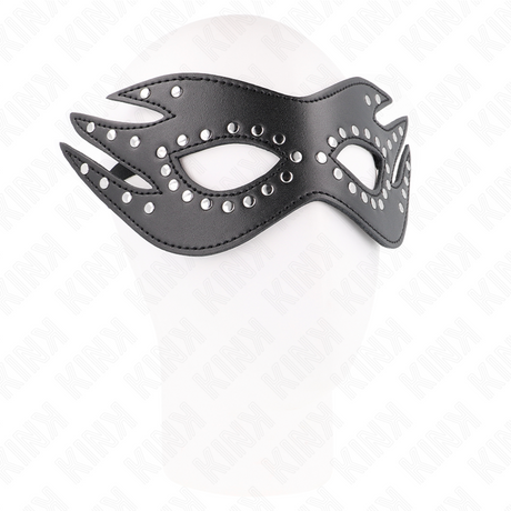 KINK MASQUE EN CUIRETTE A RIVETS MODELE 3 26 x 95 CM
