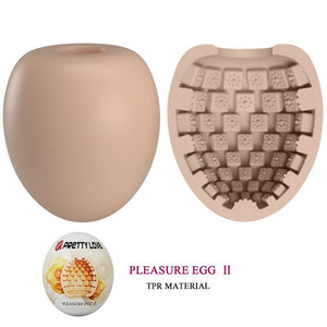 Masturbateur egg extensible — texture visible
