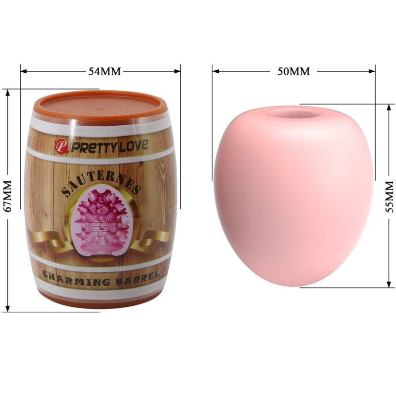 Œuf masturbateur jetable texture Sauternes — autre angle
