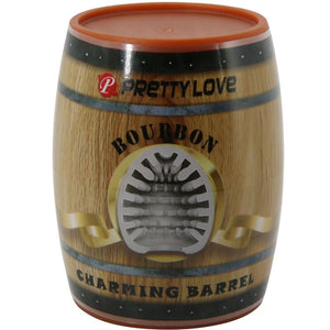 Œuf masturbateur jetable texture Bourbon — gros plan