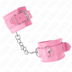 Menottes sissy cuirette rose — vue 4
