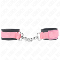 Menottes sissy néoprène rose XL — Wrist Restraint — image 2