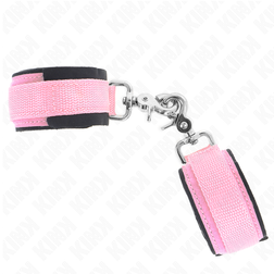 Menottes sissy néoprène rose XL — Wrist Restraint — image 3