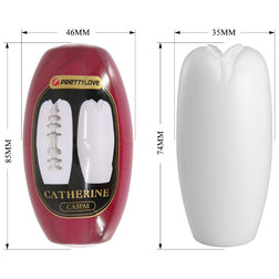 Schéma technique des dimensions de l'œuf masturbateur
