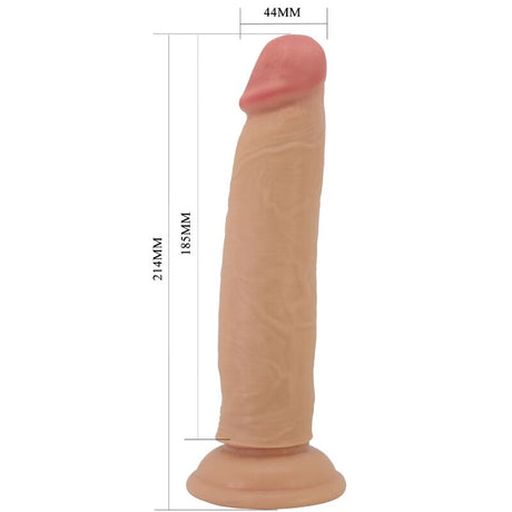 Gode peau coulissante sans testicules 21 cm — emballage