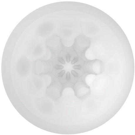 Masturbateur egg boule rotative texture picots — vue détaillée